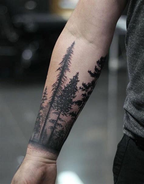 tatuaggio foresta braccio|Tatuaggi della foresta, per gli amanti della natura